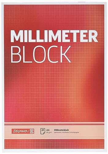 Brunnen MillimeterblockA420Bl Schreibpapier von Brunnen