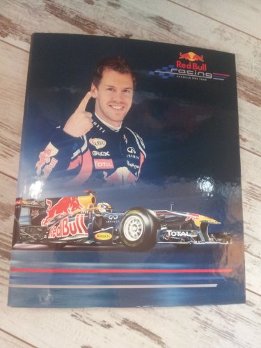 Ringbuch DinA4 40mm aus der RedBull Vettel-Serie (Motiv: Fahrzeug) von Brunnen