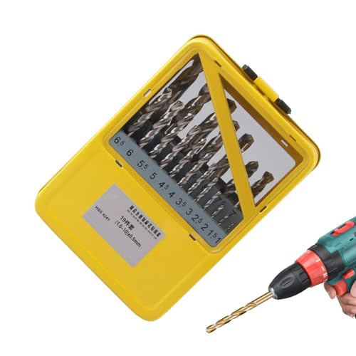 Bsbkoj Hartmetall Bohrer Set,Bohrwerkzeug Mit Rutschfesten Metallschraubendrehern - Schraubendreher Zubehör Set Für Auto Und Maschinen Bsbkoj Hartmetall Bohrer Set,Bohrwerkzeug Mit Rutschfesten Metallschraubendrehern - Schraubendreher Zubehör Set Für Auto Und Maschinen von Bsbkoj