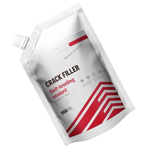 Concrete Filler, Asphalt Repair, Tile Filler, Concrete Patch Filler, Driveway Sealant, Roof Repair, Weather-Resistant Filler, Cracked Tile Repair Filler, 500 ml von Bsbkoj