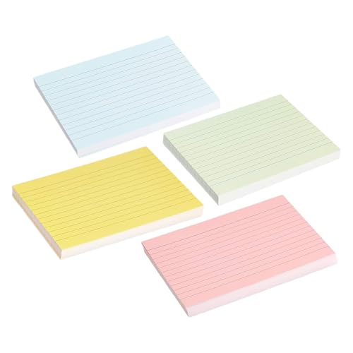 Index Cards, 4x Study Cards, Ruled Cardstock Paper, 5x2.99in Portable Journaling Kit, Versatile Student Planning Pads for Teaching, Exam Prep, Crafting Index Cards, 4x Study Cards, Ruled Cardstock Paper, 5x2.99in Portable Journaling Kit, Versatile Student Planning Pads for Teaching, Exam Prep, Crafting von Bsbkoj