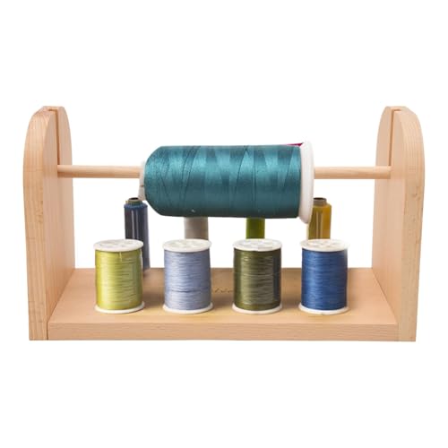 Thread Holder, Wooden Yarn Spool Rack, Thread Organizer and Storage, Spool Thread Stand Rack, Sewing Thread Rack, Embroidery Thread Holder, Wooden Thread Stand, Yarn Ball Holder, Sewing Spool Rack von Bsbkoj