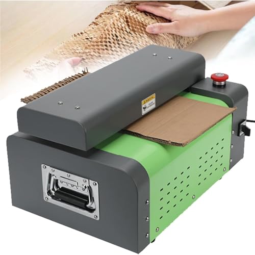 BsxiouY Cardboard Converter - Umweltfreundlicher Und Platzsparender Kartonperforator - Kissenbefüllung Wellpappe Cutter Aktenvernichter,A von BsxiouY