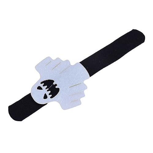 Btgghytr Halloween-Armbänder mit 3D-Puppen, Slap Bands für Halloween-Party von Btgghytr