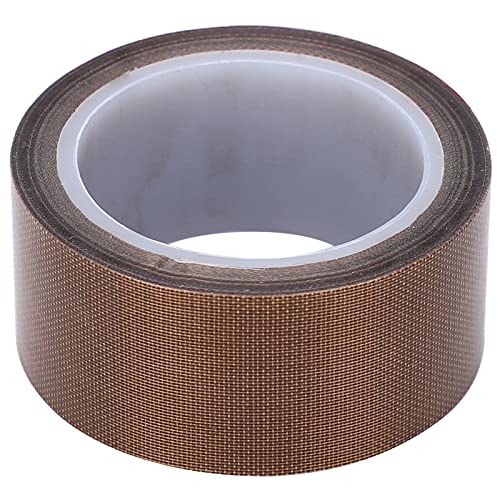 10 M PTFE Band, Teflon Klebeband, 0,13 Mm Selbstklebend, Hochtemperatur Tuchisolierung Selbstklebende Rolle, Vakuumierband Isolierband Thermoband Glasklebeband für 3D Drucker Vakuumiermaschine von Buachois