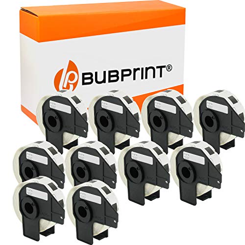 Bubprint 10 Etiketten kompatibel als Ersatz für Brother DK-11221 DK 11221 für P-Touch QL1050 QL1060N QL500BW QL550 QL560 QL570 QL580N QL700 QL710W QL720NW QL810W von Bubprint