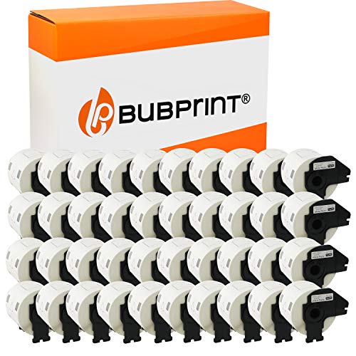 Bubprint 40 Etiketten kompatibel als Ersatz für Brother DK 11202 DK-11202 für P-Touch QL1050 QL1060N QL500 QL550 QL560 QL570 QL580N QL700 QL710W QL720NW QL810W von Bubprint