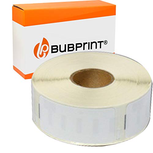 Bubprint Etiketten kompatibel als Ersatz für Dymo 11352 S0722520 für Labelwriter 310 320 330 Turbo 400 Twin Turbo Duo 450 Twin-Turbo Duo SE450 25 mm x 54 mm von Bubprint