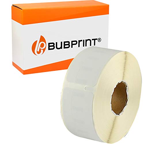 Bubprint Etiketten kompatibel als Ersatz für Dymo 11355 S0722550 für Labelwriter 310 320 330 Turbo 400 Twin Turbo Duo 450 Twin-Turbo Duo SE450 51x19mm Weiß von Bubprint