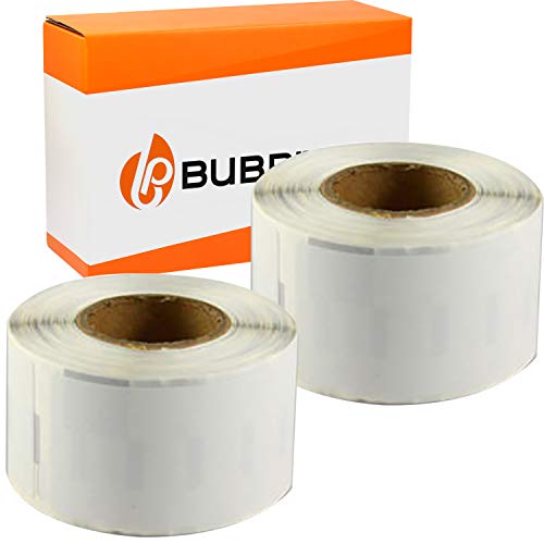 Bubprint 2 Etiketten kompatibel als Ersatz für Dymo 99014 S0722430 für Labelwriter 310 320 330 Turbo 400 Twin Turbo Duo 450 Twin-Turbo Duo SE450 101 X 54 MM von Bubprint