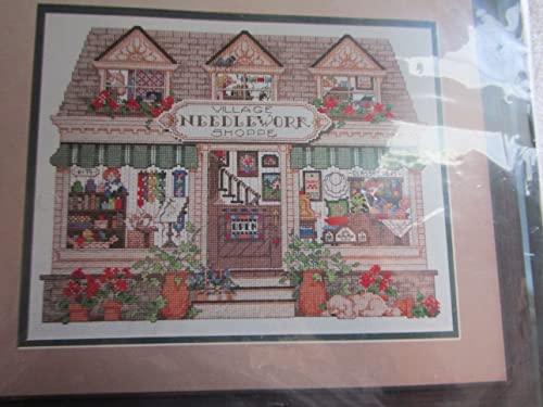 Bucilla Kreuzstich-Set nach Zählmuster "Village Needlework Shoppe" von Bucilla