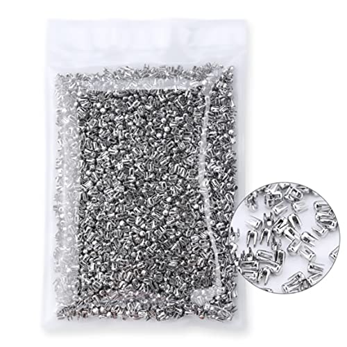 Budstfee DIY Four Claw Nagel, 10000pcs Perlen Nieten, Metallknopf Stehende Dekoration, Nagelkopf -Bolzenzubehör für Bekleidungsbekleidung Perlenmaschine von Budstfee