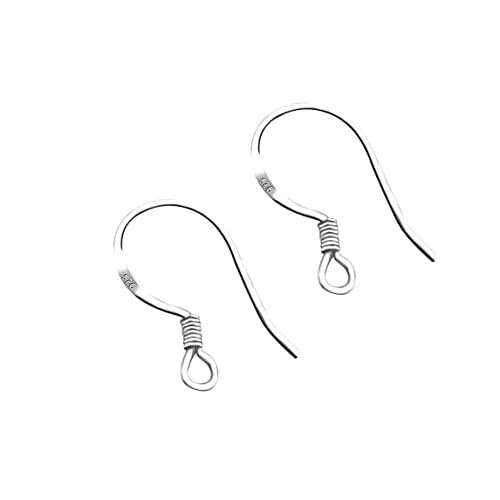 Ohrhaken, 925 Sterling Silber French Draht Earring Haken Fischhaken Ohrringe Sterling Silber Ohrwire 10 Paar, Drahtfischohr Haken von Budstfee