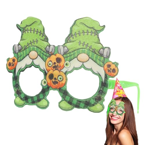 Buerfu Halloween-Fotobrillen,Halloween-Brillen für Kinder - Lustige Halloween-Cosplay-Brille,Kostümzubehör, Gastgeschenke, Gläser für Kinder, Partyzubehör, Kostümzubehör, Spaß für die Party von Buerfu