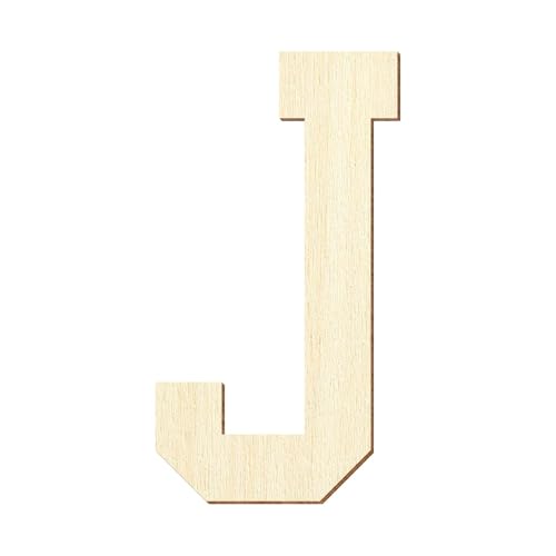 Bütic GmbH Sperrholz Buchstaben - College Block - Wunschtext/Schriftzug - Pappel 3mm, Größe:10cm, Buchstaben:großes J Bütic GmbH Sperrholz Buchstaben - College Block - Wunschtext/Schriftzug - Pappel 3mm, Größe:10cm, Buchstaben:großes J von Bütic GmbH