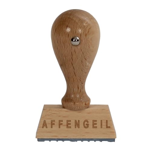 Bütic Spaß Holzstempel V1 / Fun-Stempel HS4010 mit Beschriftung oder Wunschtext, Spaßstempel:AFFENGEIL Bütic Spaß Holzstempel V1 / Fun-Stempel HS4010 mit Beschriftung oder Wunschtext, Spaßstempel:AFFENGEIL von Bütic GmbH