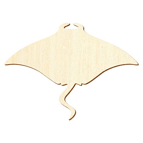 Holz Mantarochen - Deko Basteln 5-50cm, Größe:20cm, Pack mit:10 Stück von Bütic GmbH