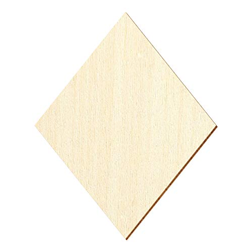 Holz Raute Rhombus - Deko Basteln 3-50cm, Größe:40cm, Pack mit:1 Stück von Bütic GmbH