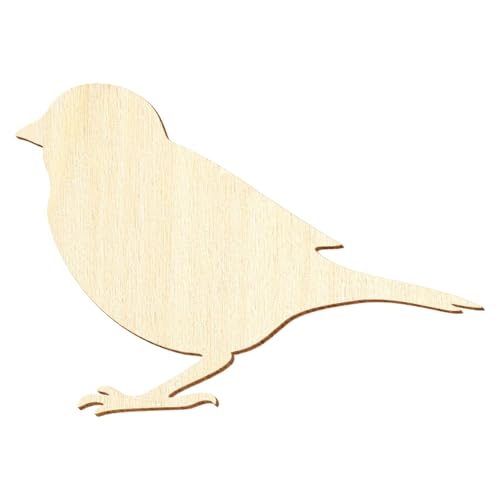 Holz Spatz - Deko Basteln 3-50cm, Größe:9cm, Pack mit:25 Stück von Bütic GmbH