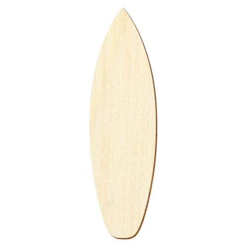 Holz Surfboard - Deko Basteln 3-50cm, Größe:45cm, Pack mit:1 Stück von Bütic GmbH