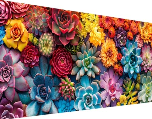 5D Diamond Painting Anlage Diamond Art Blume Diamant Painting Bilder, Diamond Painting Erwachsene Groß XXL 30x60cm, Quadrat Diamond Painting Set für Wohnzimmer Schlafzimmer Wanddeko Geschenk f-C von Bugufen