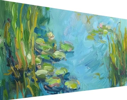 5D Diamond Painting Blatt Diamond Art Landschaft Diamant Painting Bilder, Diamond Painting Erwachsene Groß XXL 100x200cm Quadrat Diamond Painting Set für Wohnzimmer Schlafzimmer Wanddeko Geschenk 0-2 von Bugufen