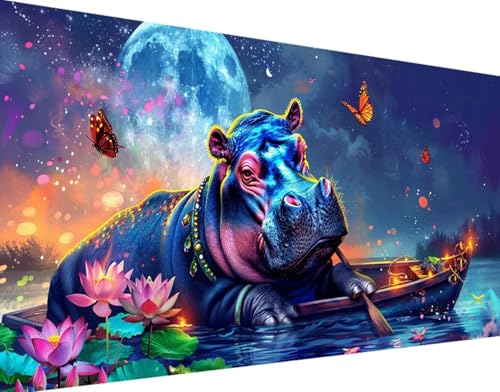 Blume Diamond Painting Bilder, 5D Diamond Painting NilHorse Daiments Painting Erwachsene Groß XXL 100x200cm Quadrat Diamond Art Painting Kinder Stickerei Kreuzstich Set, Wand Zimmer Deko Aesthetic d-4 von Bugufen