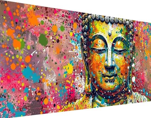 DIY 5D Diamond Painting Blume Diamant Painting Bilder Set, Zen Diamond Painting Erwachsene Kinder DIY Quadrat Kristall Strass Cross Stickerei Basteln Painting Set, für Home Wand Décor 60x120cm 5-0 von Bugufen