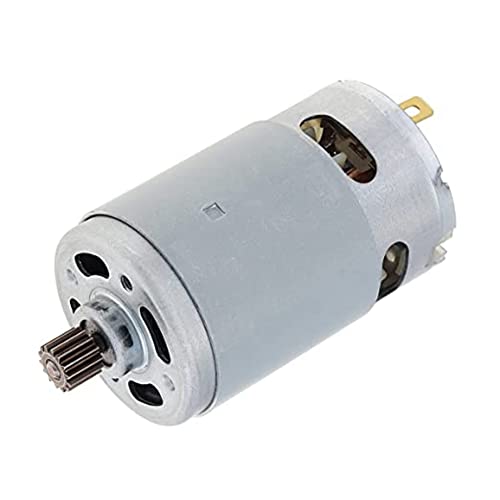 Bumdenuu Gleichstrommotor RS550 8,2 mm 14 Zähne Getriebe Mini Motor 21 V 29800 U/min Elektrosägemotor für Handsäge, wiederaufladbar, Alternative von Bumdenuu