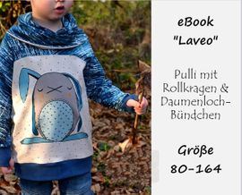 Rollkragen-Pulli Laveo von Bunte Nähigkeiten