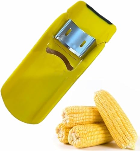 Fast Corn Cob Separator | Corn Peeler from Corn on the Cob, Quick Corn Kernel Cutter Tool,Easily Peel Your Corn Cobs, Cooked or Fresh,Non-Slip Corn Kernel Remover (1PC) von Buobiy