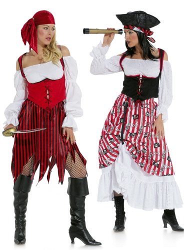 Burda 2422 Schnittmuster Kostüm Fasching Karneval Piratenbraut Piratin (Damen, Gr. 36-48) – Level 2 leicht von burdastyle