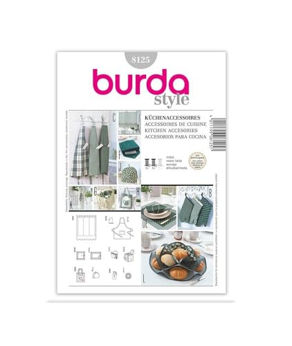 Burda Schnittmuster 8125 K?chenaccessoires,Accesorios para Cocina von burdastyle