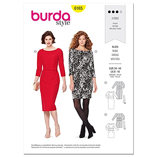 Burda Style Schnittmuster-Set, mehrfarbig von Burda