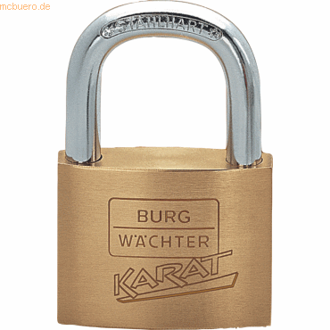 30 x Burg-Wächter Vorhängeschloss 23x23.5 6mm von Burg-Wächter