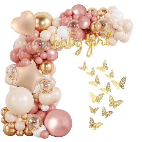 Goldene rosa Luftballons Girlande Bogen Kit Babyparty Dekorationen Mädchen 132pcs Blush Baby Pink Ballon Girlande Kit für Mädchen Frauen Braut Baby Shower Geburtstag Party Dekorationen Supplies Goldene rosa Luftballons Girlande Bogen Kit Babyparty Dekorationen Mädchen 132pcs Blush Baby Pink Ballon Girlande Kit für Mädchen Frauen Braut Baby Shower Geburtstag Party Dekorationen Supplies von Businey