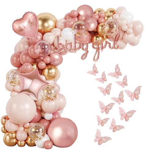 Rotgoldene Luftballons Girlande Bogen Kit Babyparty Dekorationen Mädchen 110pcs Blush Baby Pink Ballon Girlande Kit für Mädchen Frauen Braut Baby Shower Geburtstag Party Dekorationen Supplies Rotgoldene Luftballons Girlande Bogen Kit Babyparty Dekorationen Mädchen 110pcs Blush Baby Pink Ballon Girlande Kit für Mädchen Frauen Braut Baby Shower Geburtstag Party Dekorationen Supplies von Businey