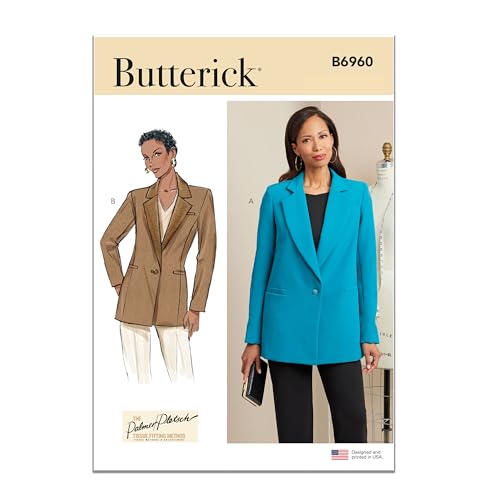 BUTTERICK B6960Y5 Damenjacken Y5 (18-20-22-24-26) von Butterick