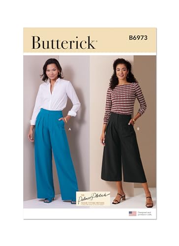 BUTTERICK B6973Y5 Damenhose von Palmer/Pletsch Y5 (18-20-22-24-26) von Butterick