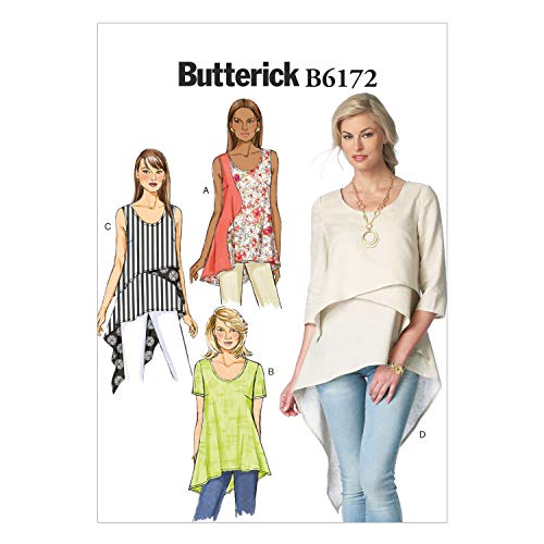 Butterick Schnittmuster, Leinen, Mehrfarbig, E5 (14-16-18-20-22) von Butterick