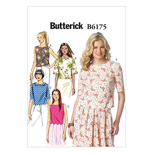 Butterick Schnittmuster, Leinen, gelb, E5 (14-16-18-20-22) von Butterick