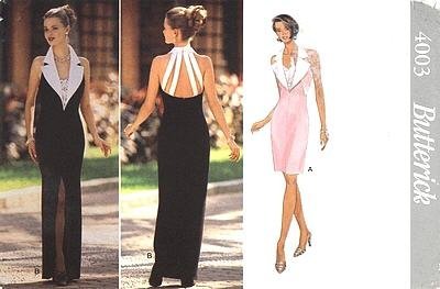 BUTTERICK Sewing Pattern 4003 Misses' Evening Dresses, (6 8 10 12) by von Butterick