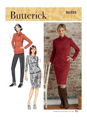 Butterick B6858ZZ Misses Sportswear ZZ (L-XL-XXL) von Butterick