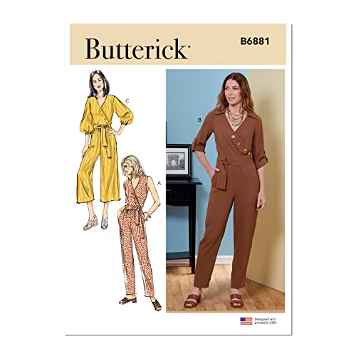 Butterick B6881A5 Damenbekleidung A5 (34-38-40-40), Papier von Butterick