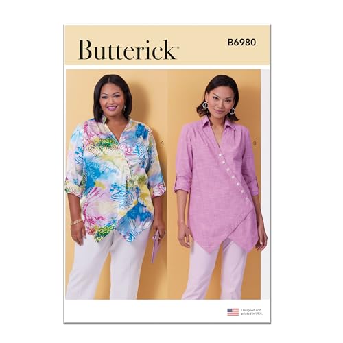 BUTTERICK B6980AA Damenhemd AA (38-42-44-46) von Butterick