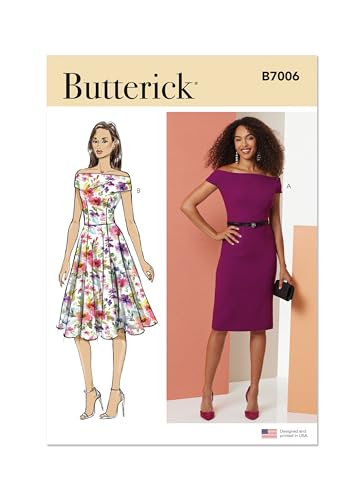 Butterick Schnittmuster B7006K5 Damenkleider K5 (36-38-40-42-44) von Butterick