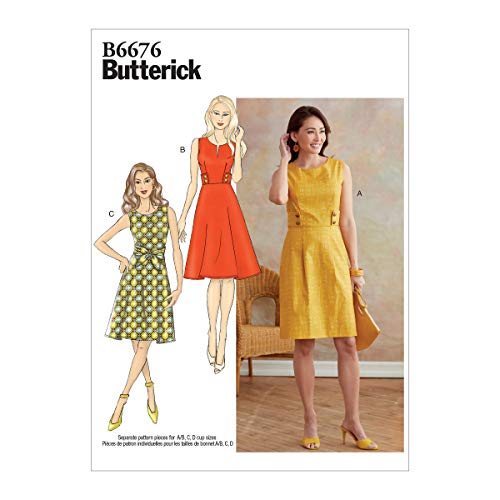 Butterick Schnittmuster Papier weiß verschiedene Farben von Butterick