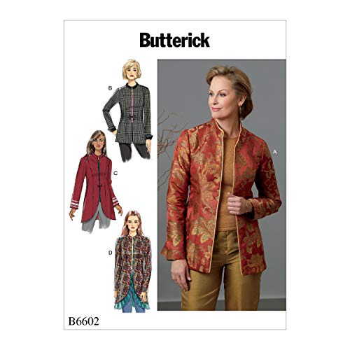 McCall 's B6602 Butterick Schnittmuster, Vorlage, Papier, weiß, 14–16–18–20–22 von Butterick