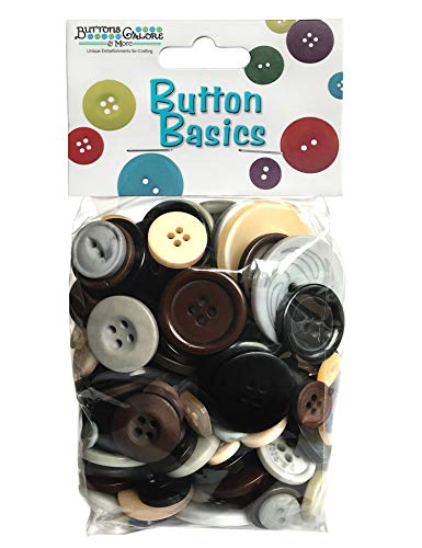 Buttons Galore Knöpfe zum Basteln und Nähen, Haustiergeschäft, 156 ml. von Buttons Galore