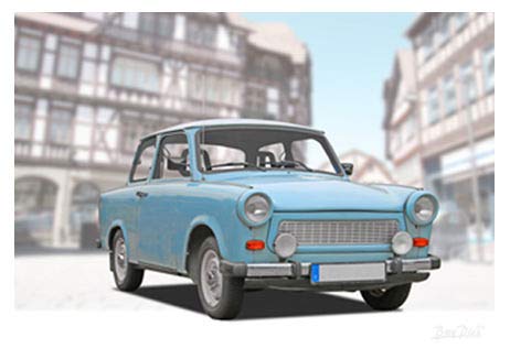 BuyPics4U Poster Plakat Wandbild mit Motiv von Trabant Tr 15 im Format DIN A1 und A2 von BuyPics4U